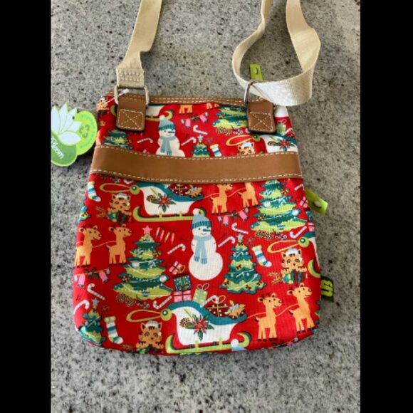 🎄Lily Bloom Small Christmas Pattern Bag - Picture 2 of 6